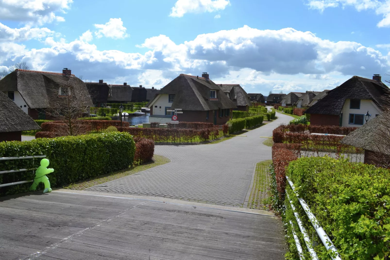 Waterpark Belterwiede 4-Gebieden zomer 1km