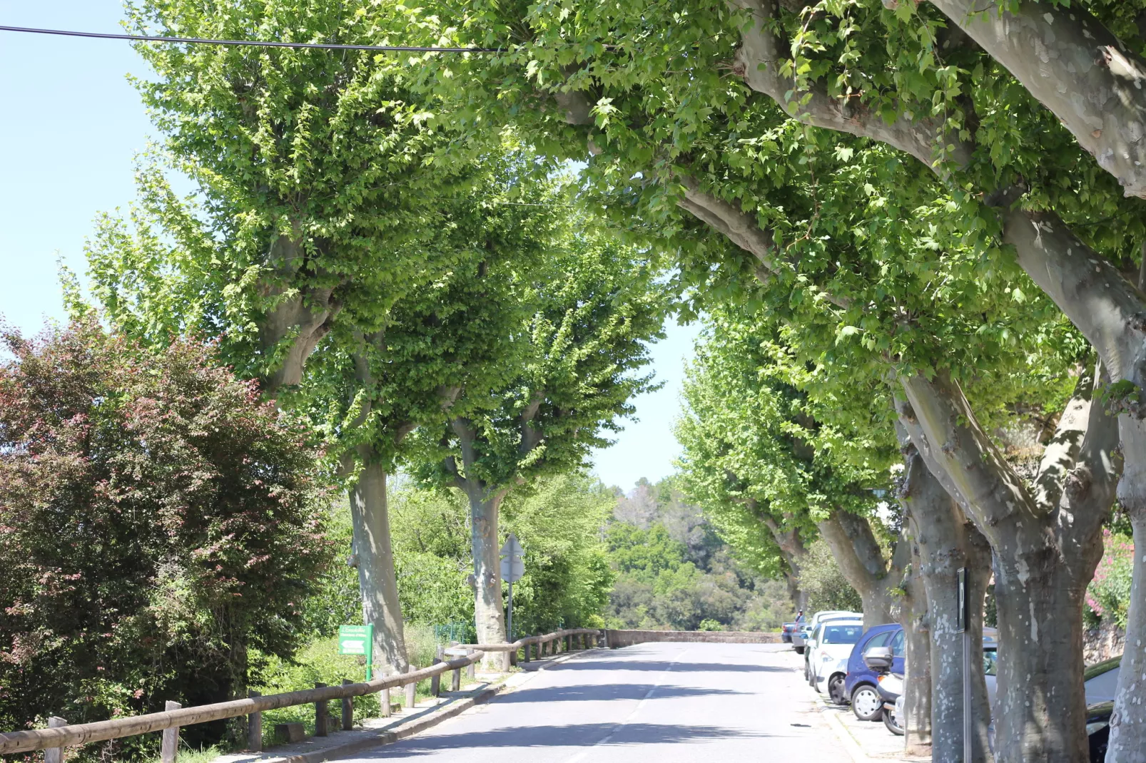 La Bagnolette-Gebieden zomer 1km