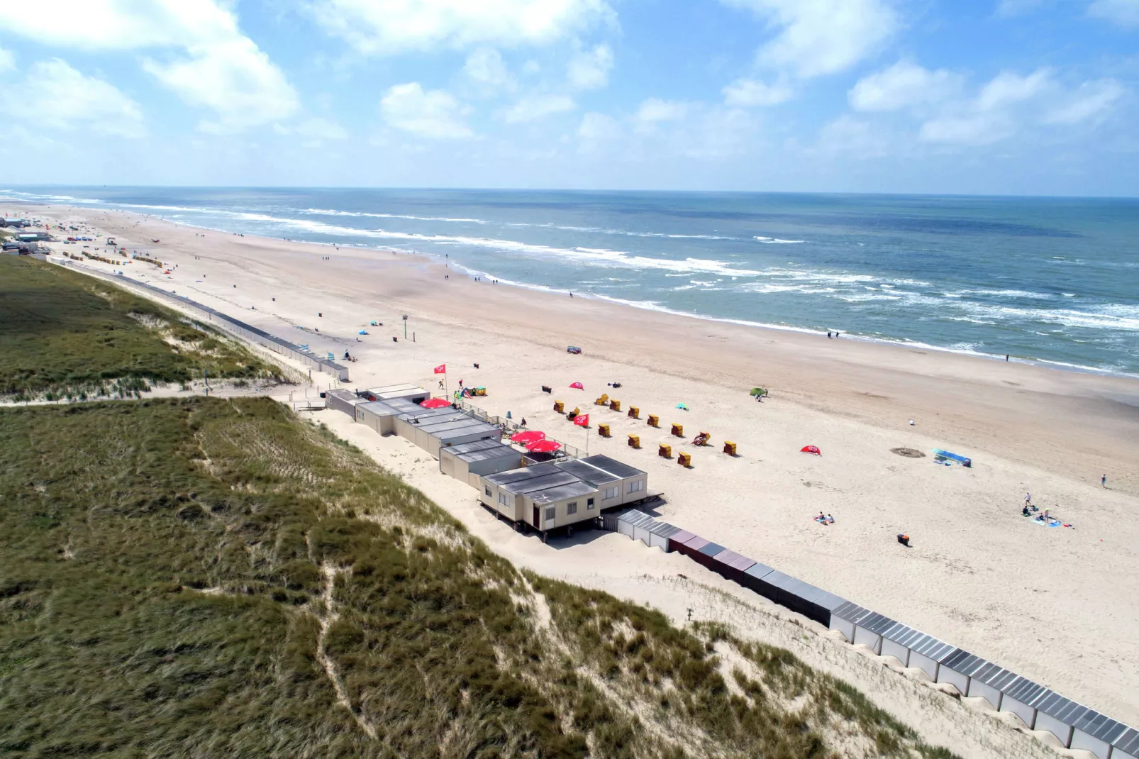 De ZeeParel Pink Shrimp-Gebieden zomer 1km