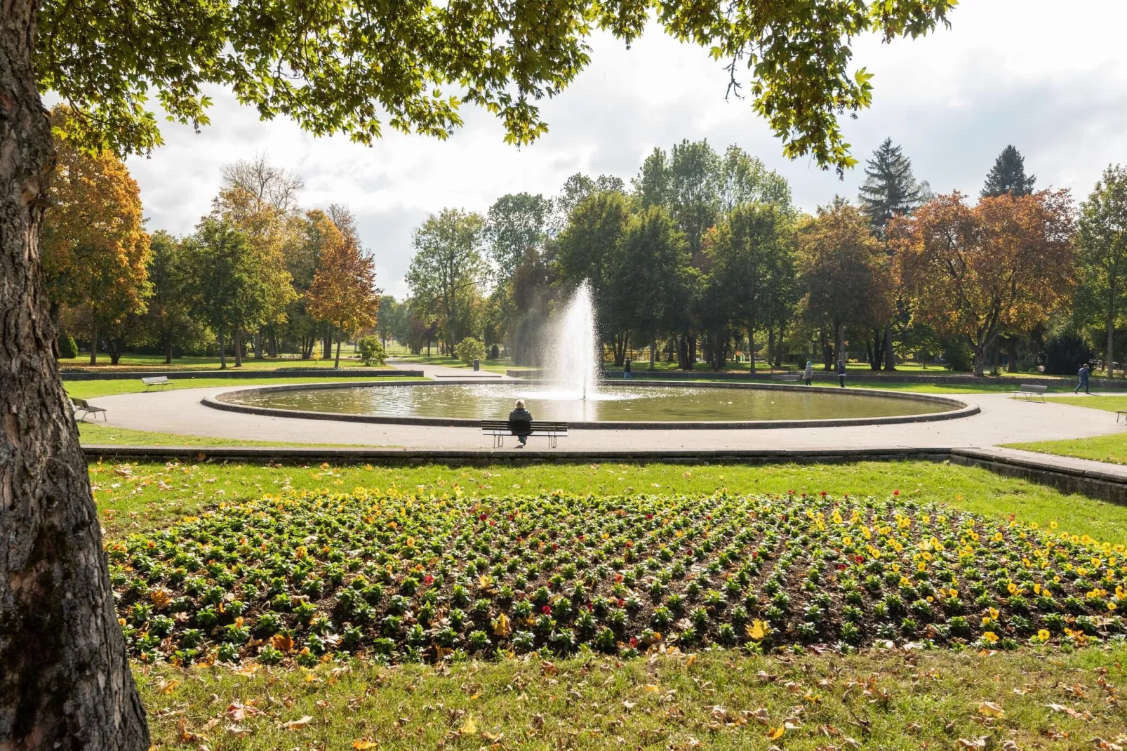 Park Blick-Gebieden zomer 1km