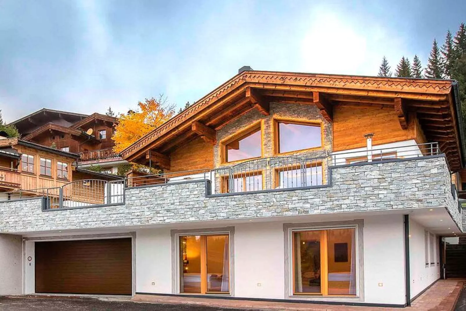 Chalet Edelweißalm-Buitenkant zomer