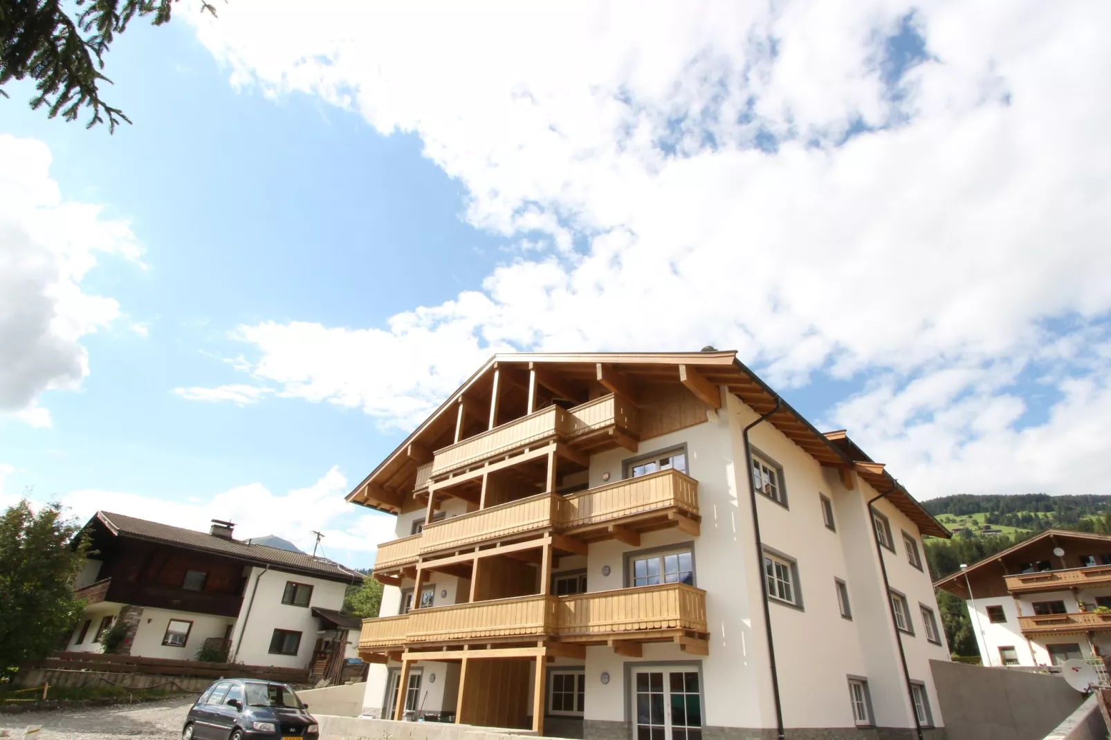 Residenz Edelalm Appartement 5-Buitenkant zomer