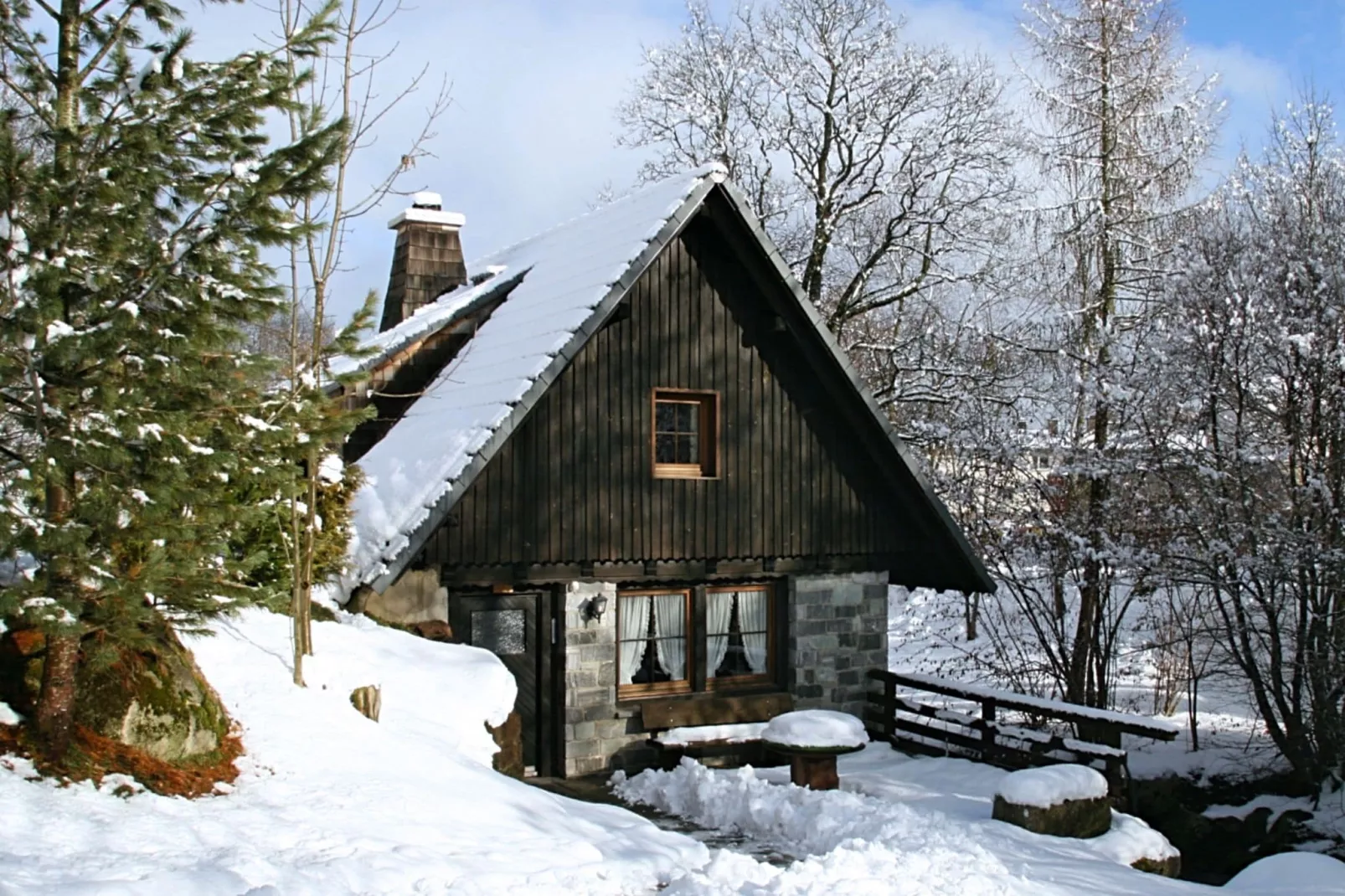 Alte Mühle-Exterieur winter