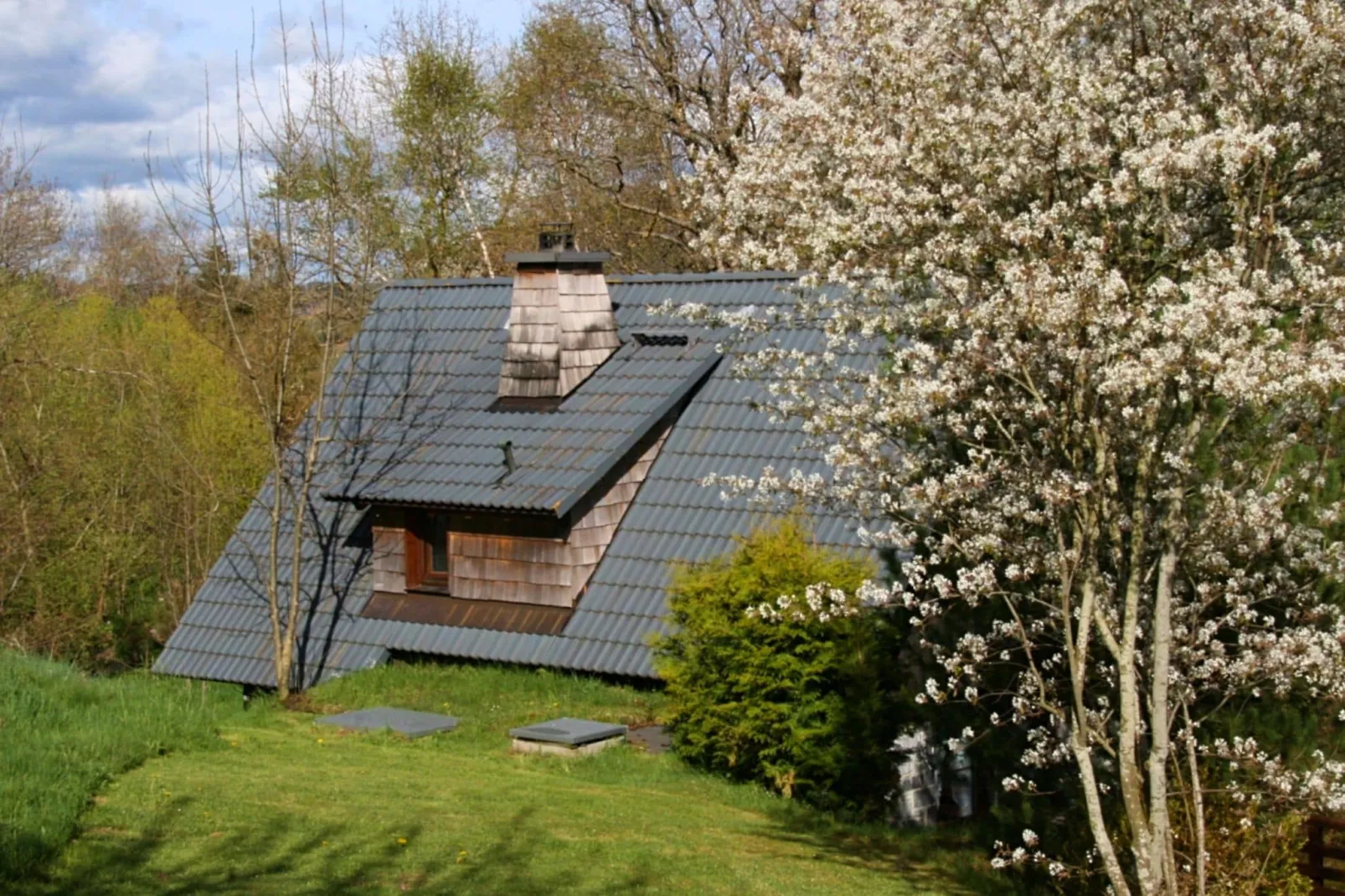 Alte Mühle-Buitenkant zomer