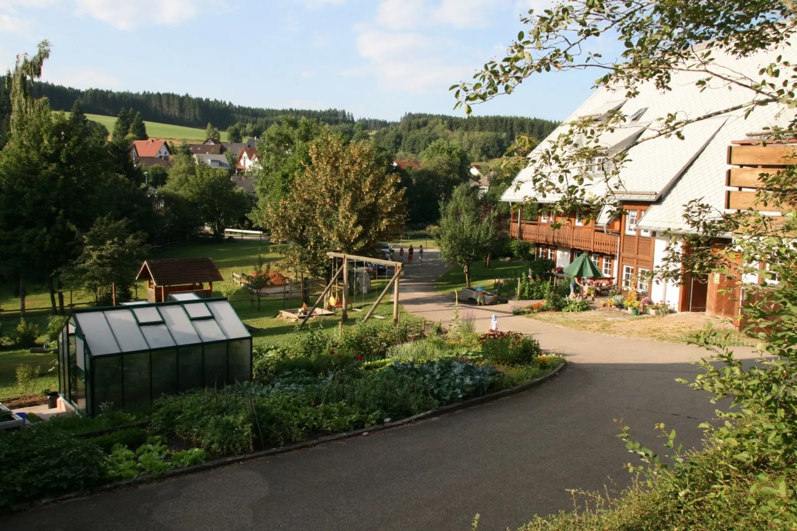 Alte Mühle-Gebieden zomer 1km