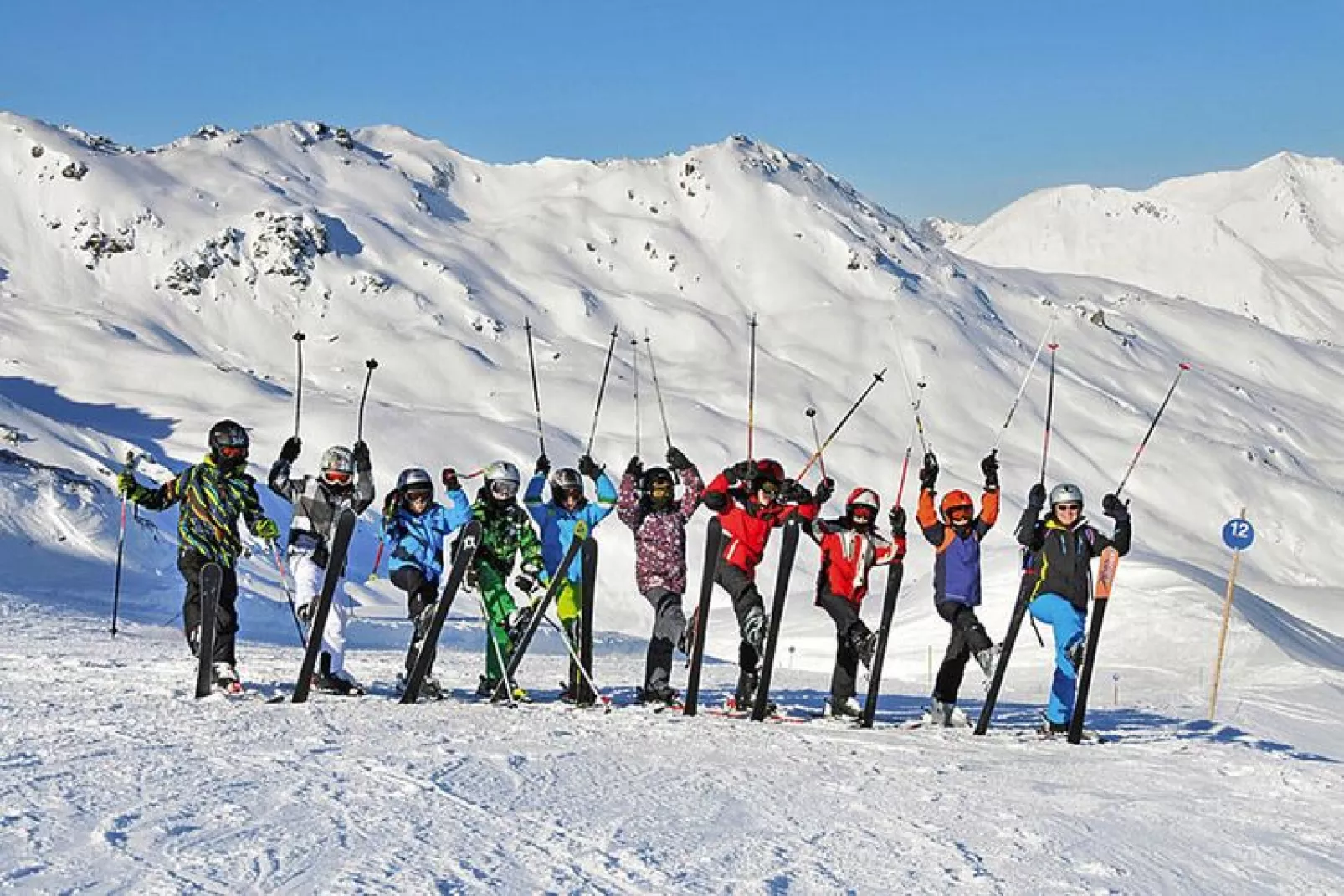 Haus Bergheim - 12 Personen-Uitzicht winter