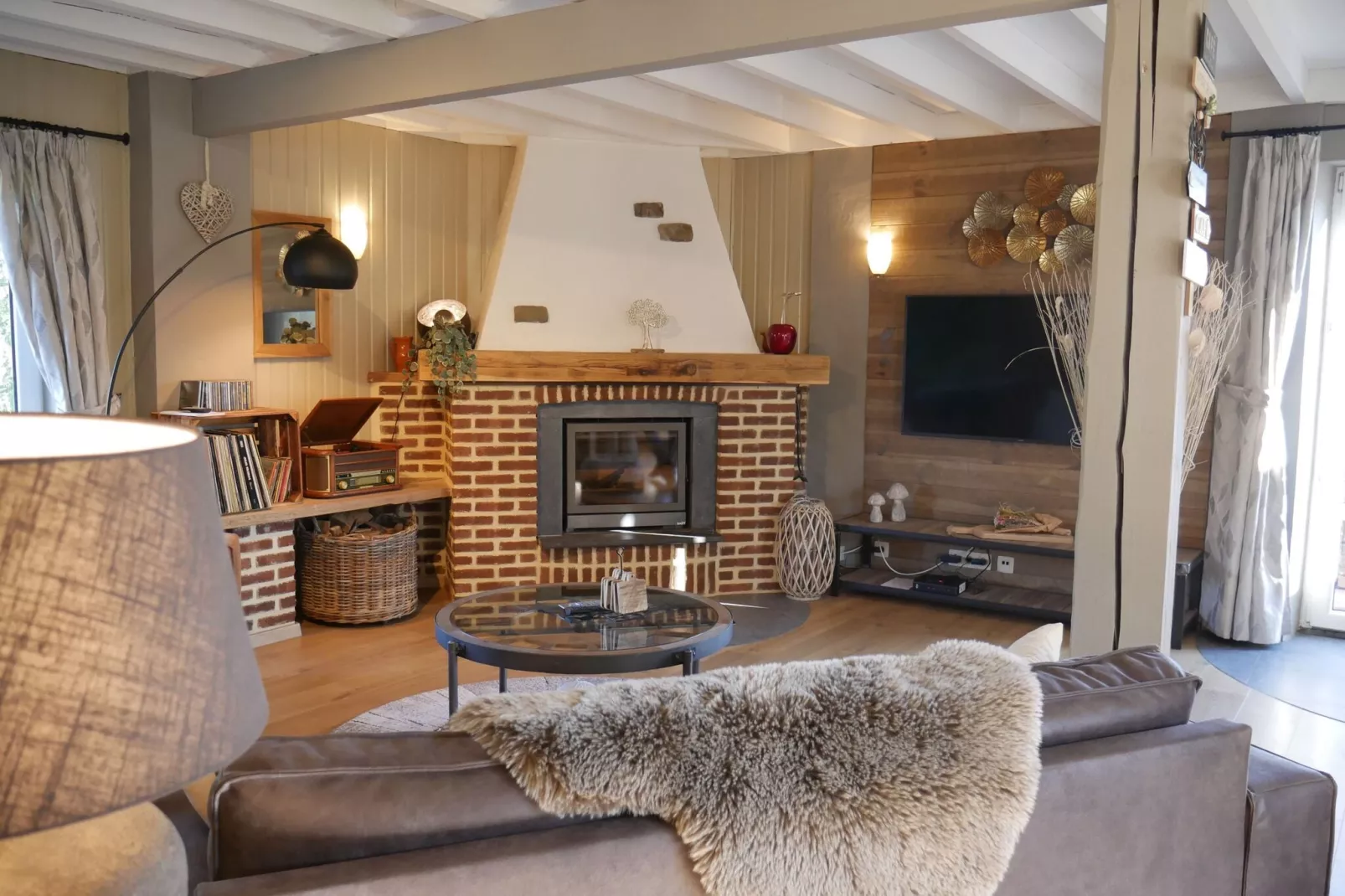 Magnifique maison de vacances avec sauna et Bains à remous située à Fillot-Woonkamer