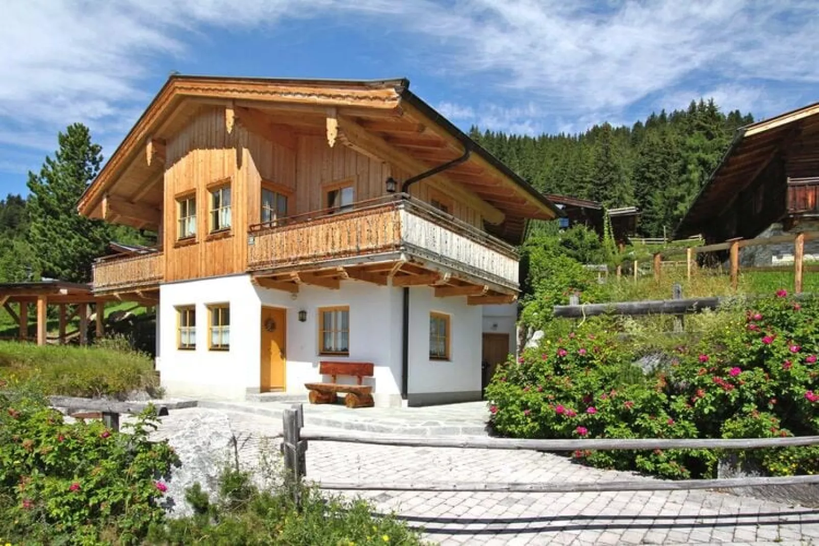 Chalet Verialta-Buitenkant zomer