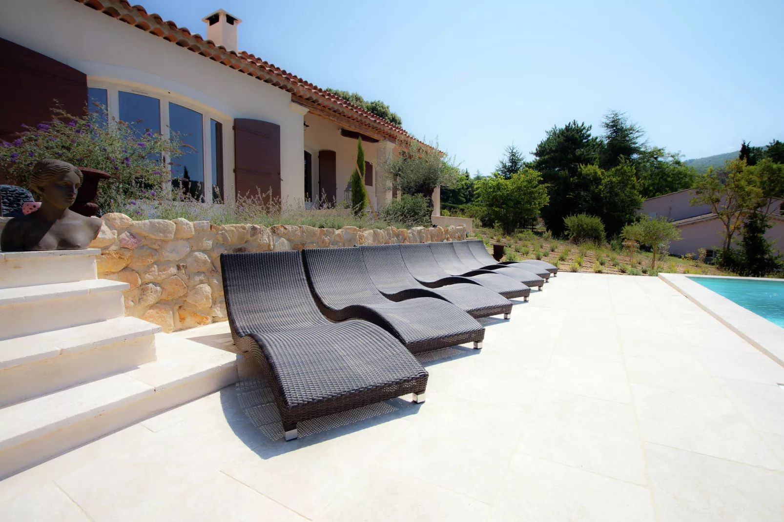 La Colline de Rêve plus 4 gîtes-Terrasbalkon