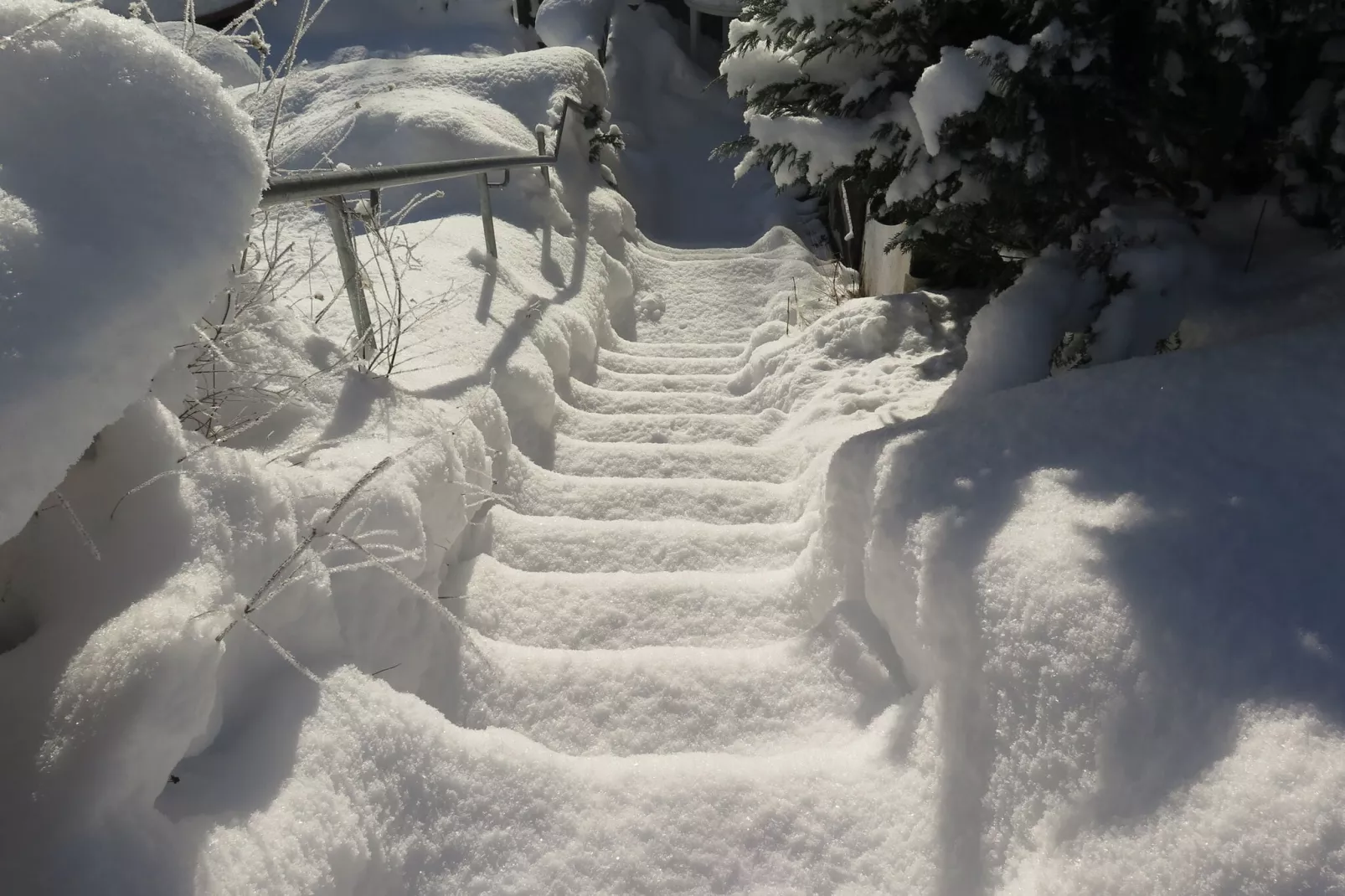 Brigachmühle-Uitzicht winter