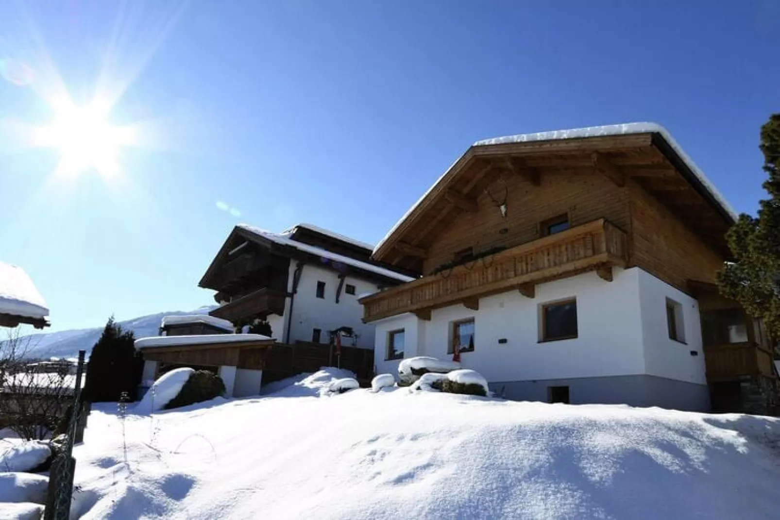 Ferienhaus Marienbergl - 8 Personen-Exterieur winter