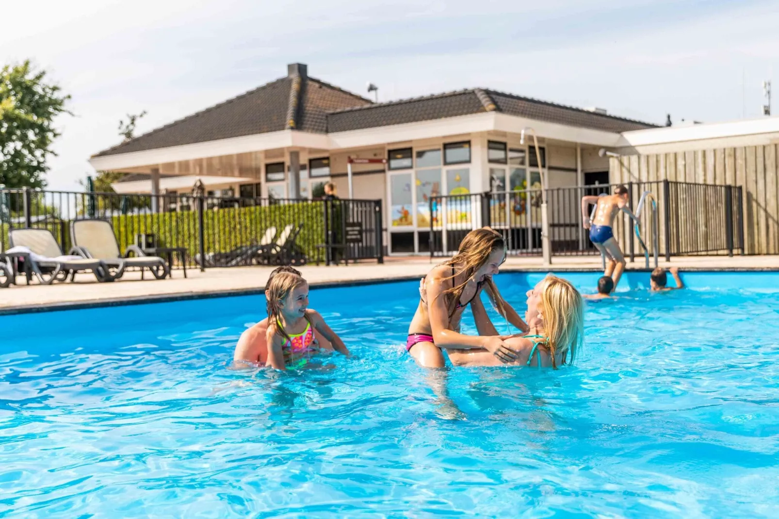 Chalet Basic 4 personen-Parkfaciliteiten