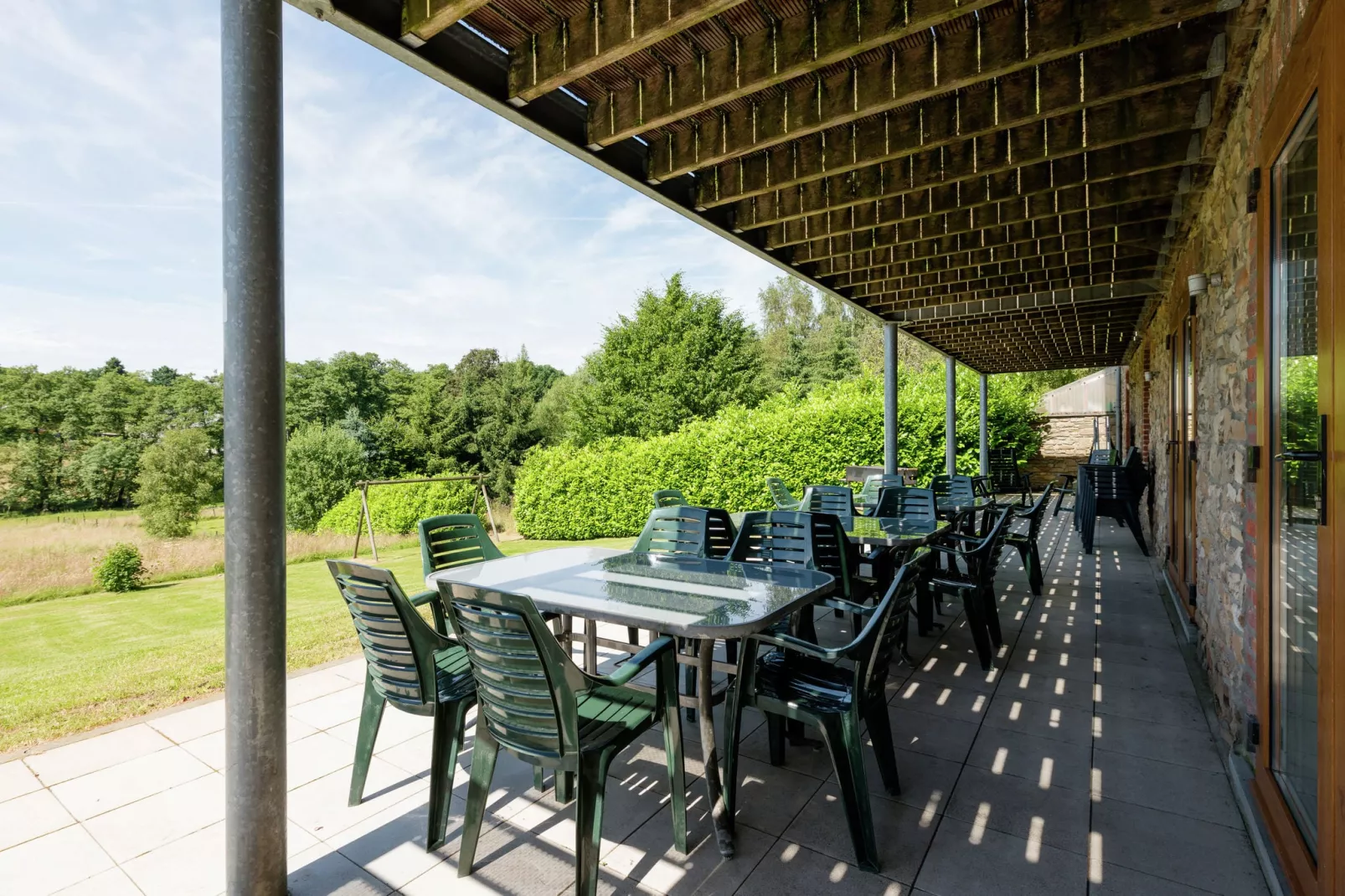 Aux Fleurs des Champs-Terrasbalkon