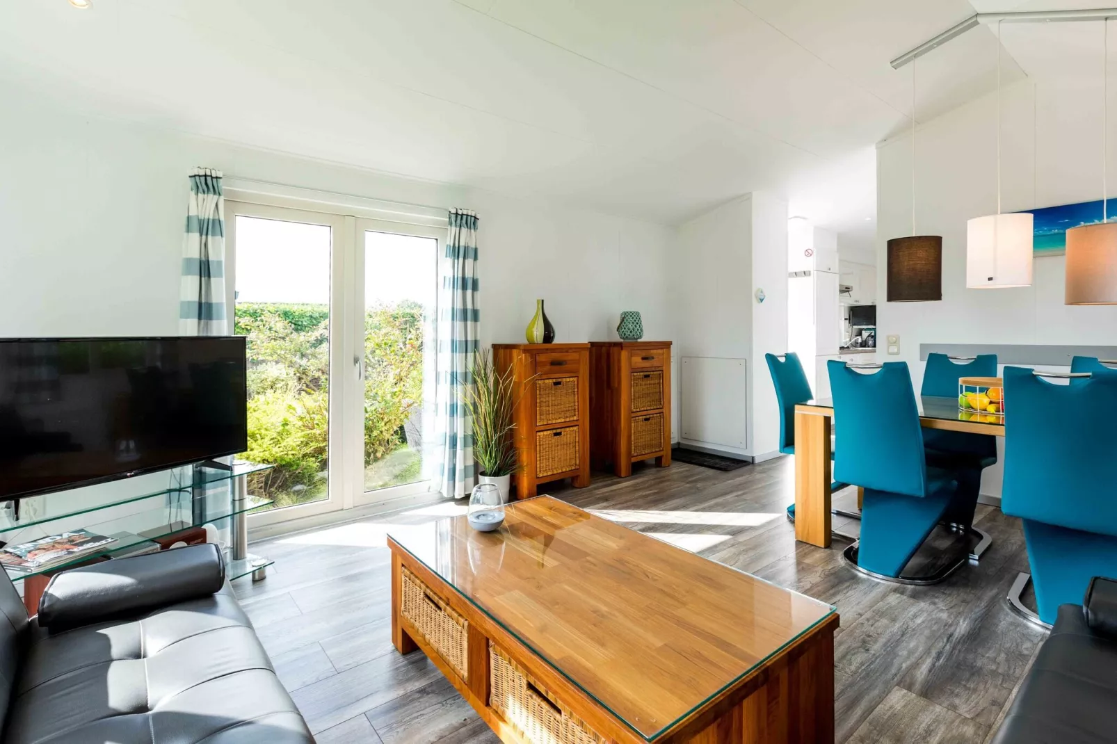 Chalet Basic 5 personen-Woonkamer