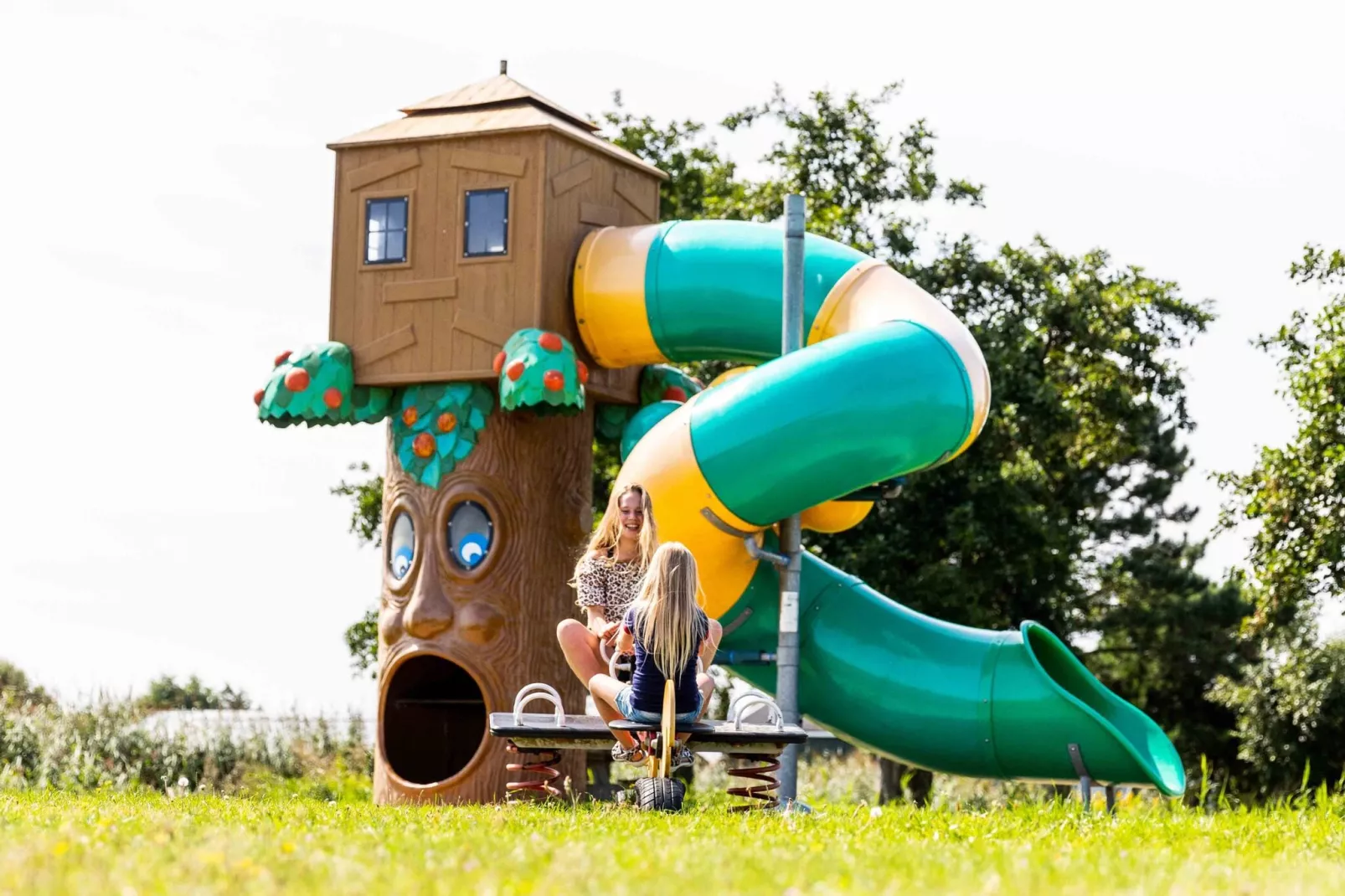 Chalet Basic 5 personen-Parkfaciliteiten
