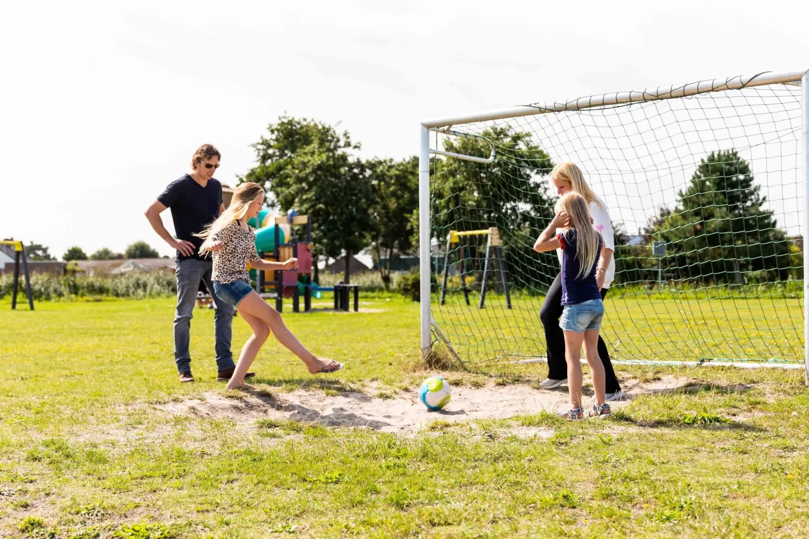 Chalet Basic 5 personen-Parkfaciliteiten