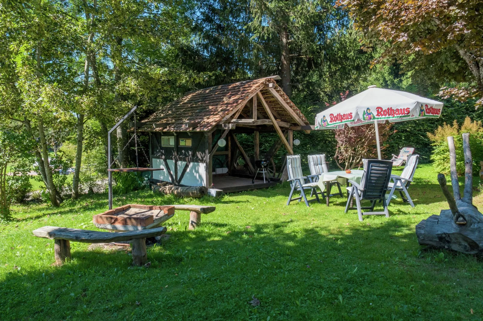 Gütenbach-Tuinen zomer