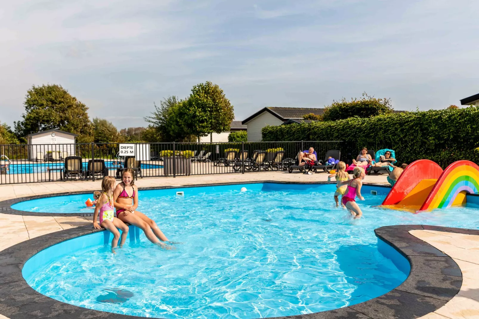 Chalet Basic 5 personen-Parkfaciliteiten