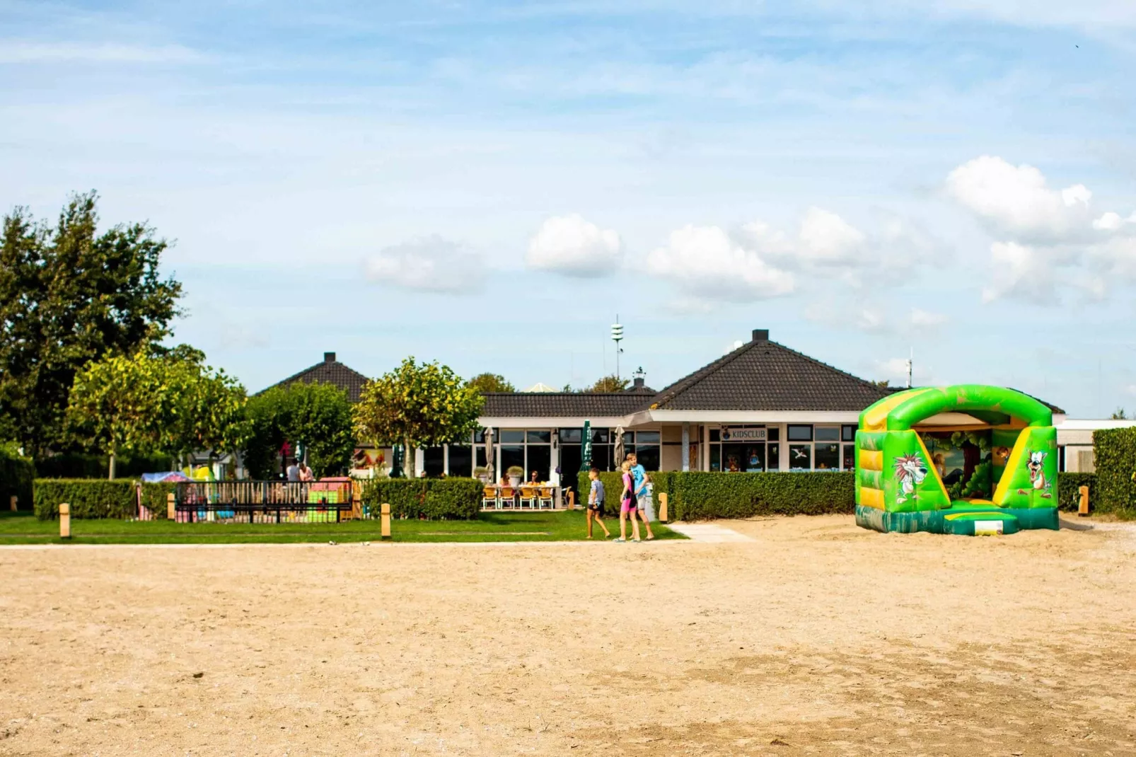 Chalet Basic 5 personen-Parkfaciliteiten