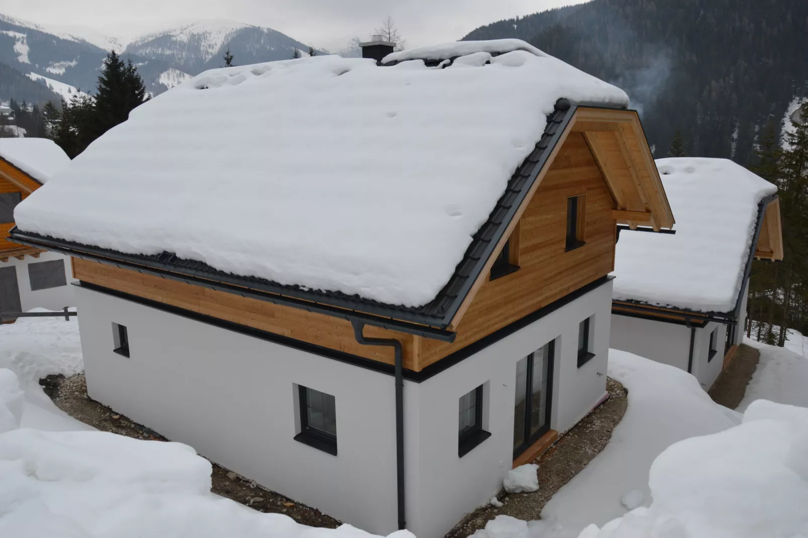 Chalet Ahorn Bad Kleinkirchheim-Exterieur winter