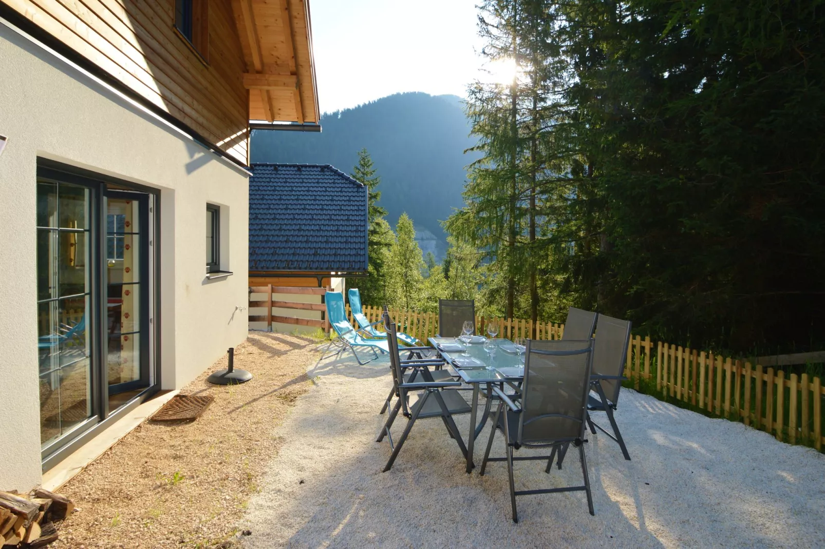 Chalet Ahorn Bad Kleinkirchheim-Terrasbalkon