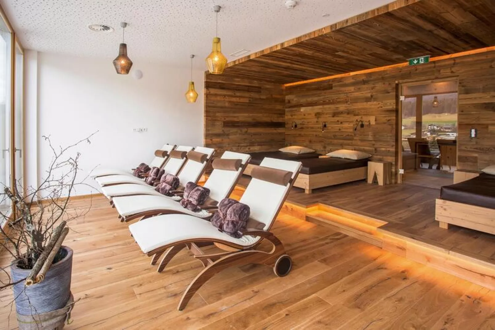 Chalets Grosslehen, Fieberbrunn-Woonkamer