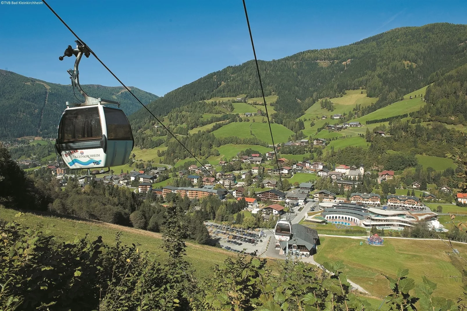 Chalet Ahorn Bad Kleinkirchheim-Gebieden zomer 5km
