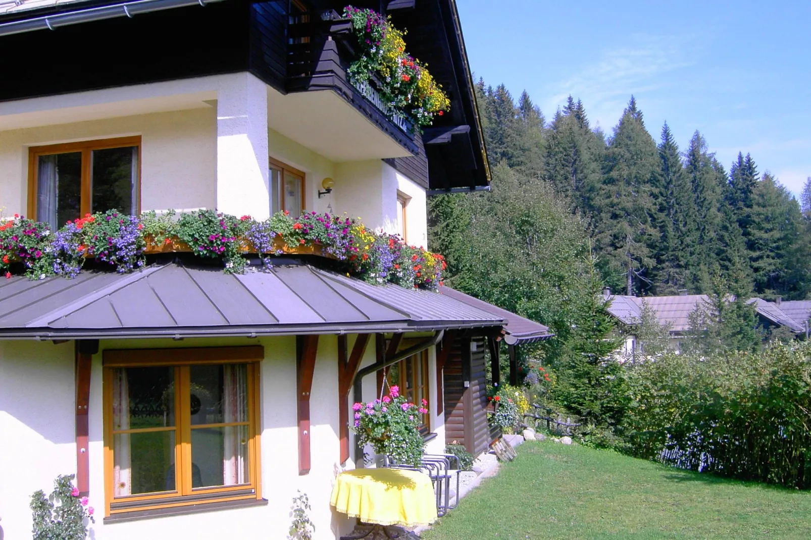 Appartement Sonnenalp-Buitenkant zomer