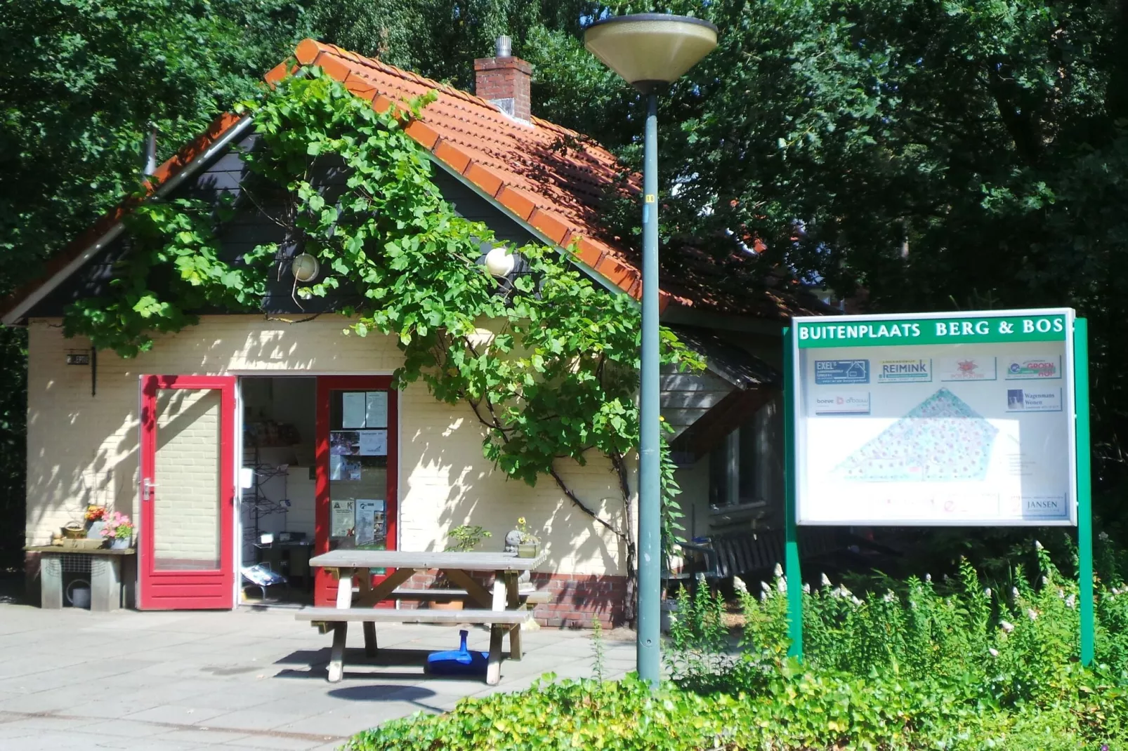 Buitenplaats Berg en Bos nummer 43-Gebieden zomer 1km