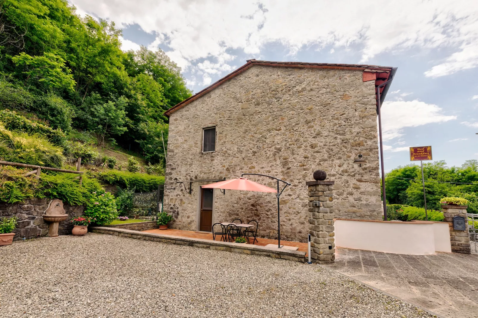 La Casa di Andrea - Buitenkant zomer