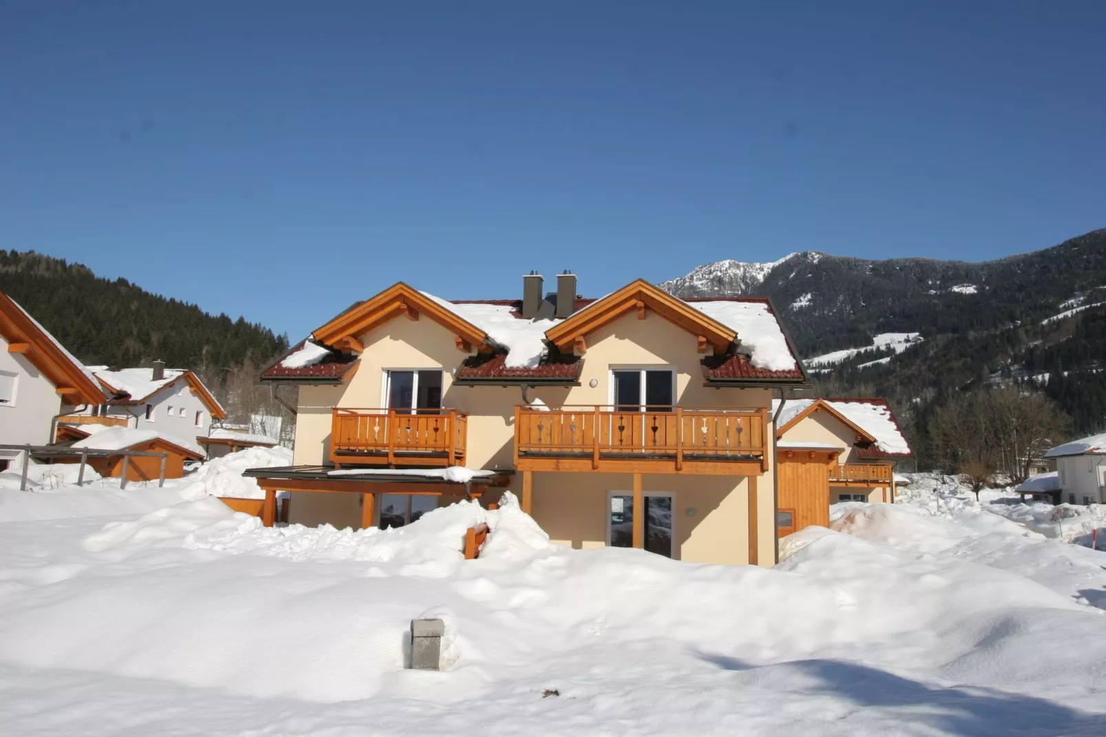 Chalet an der Sonnenpiste-Exterieur winter