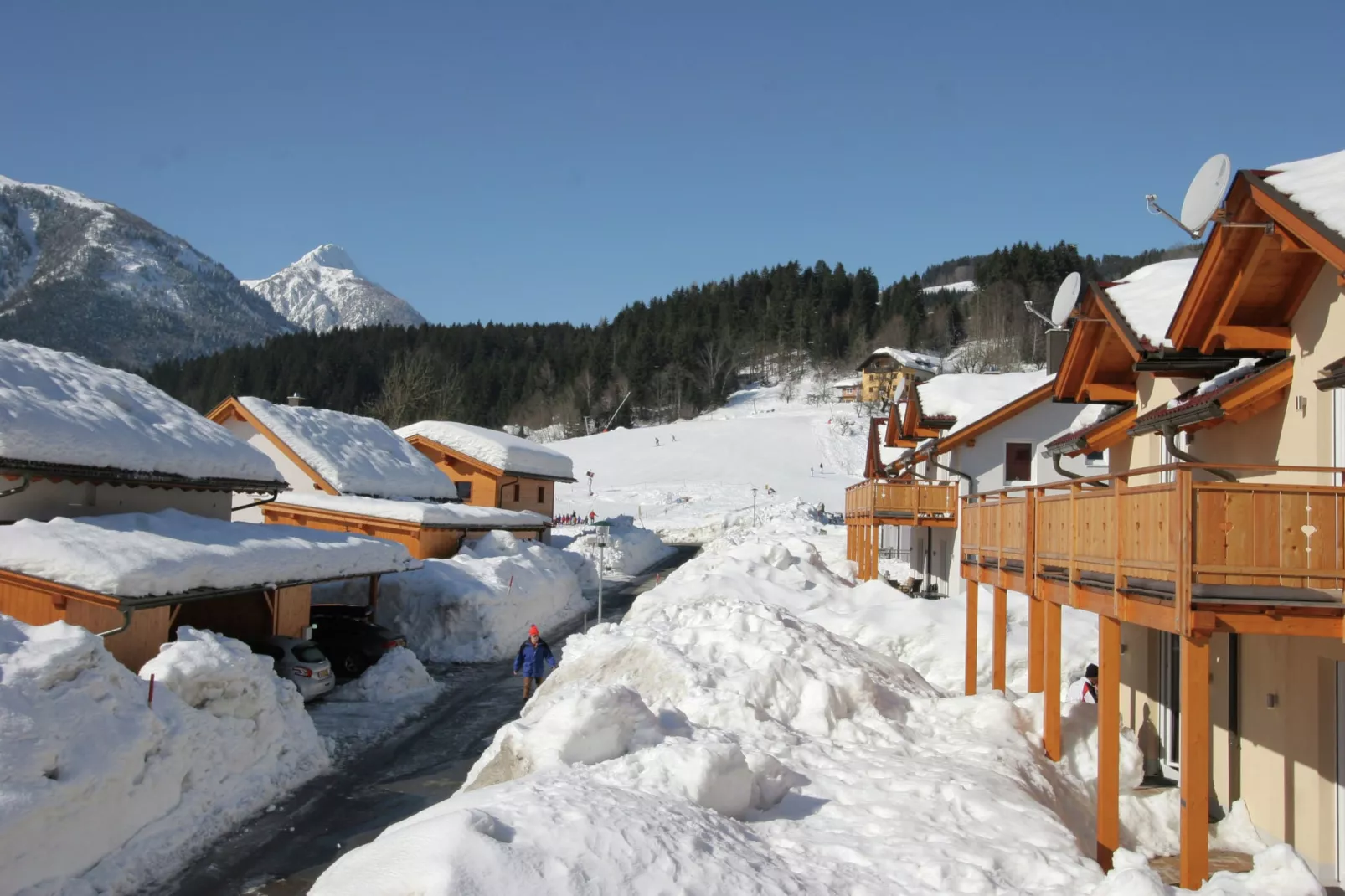 Chalet an der Sonnenpiste-Exterieur winter