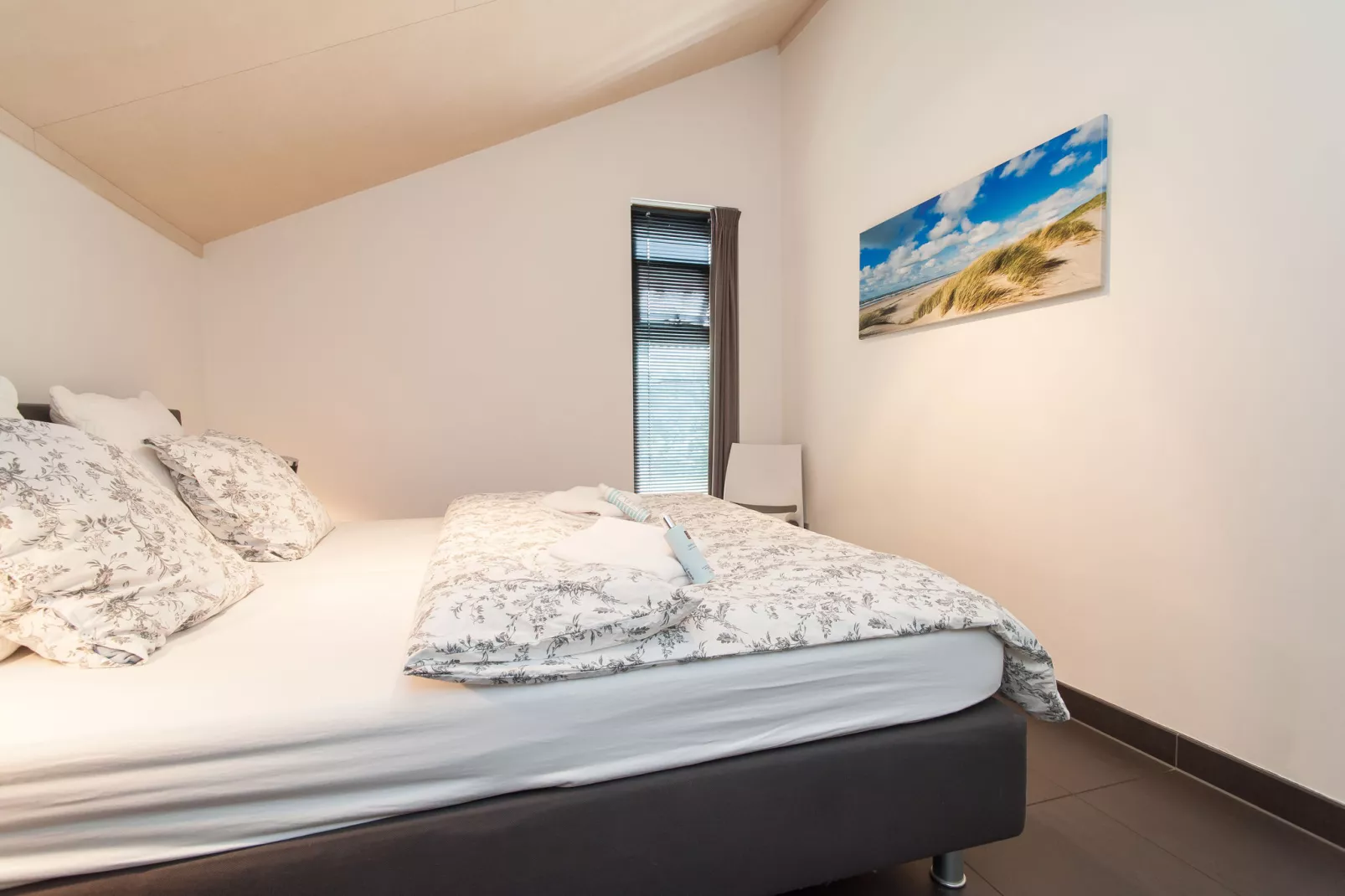 Modern vakantiehuis gelegen tegen de duinen tussen Schoorl en Bergen-Slaapkamer