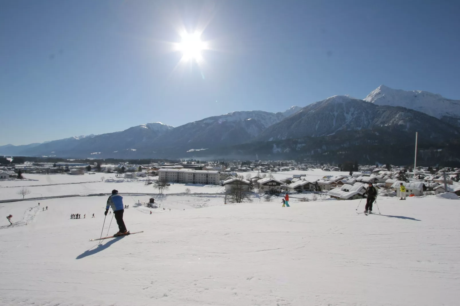 Chalet an der Sonnenpiste-Gebied winter 1km