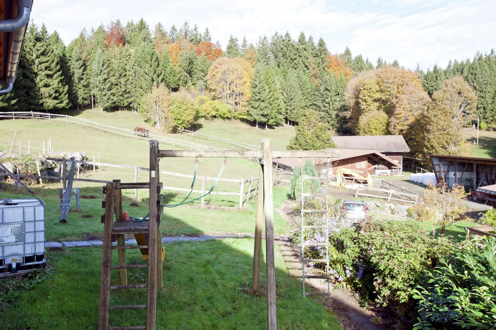 Schwarzwaldhaus Pferdeklause-Tuinen zomer