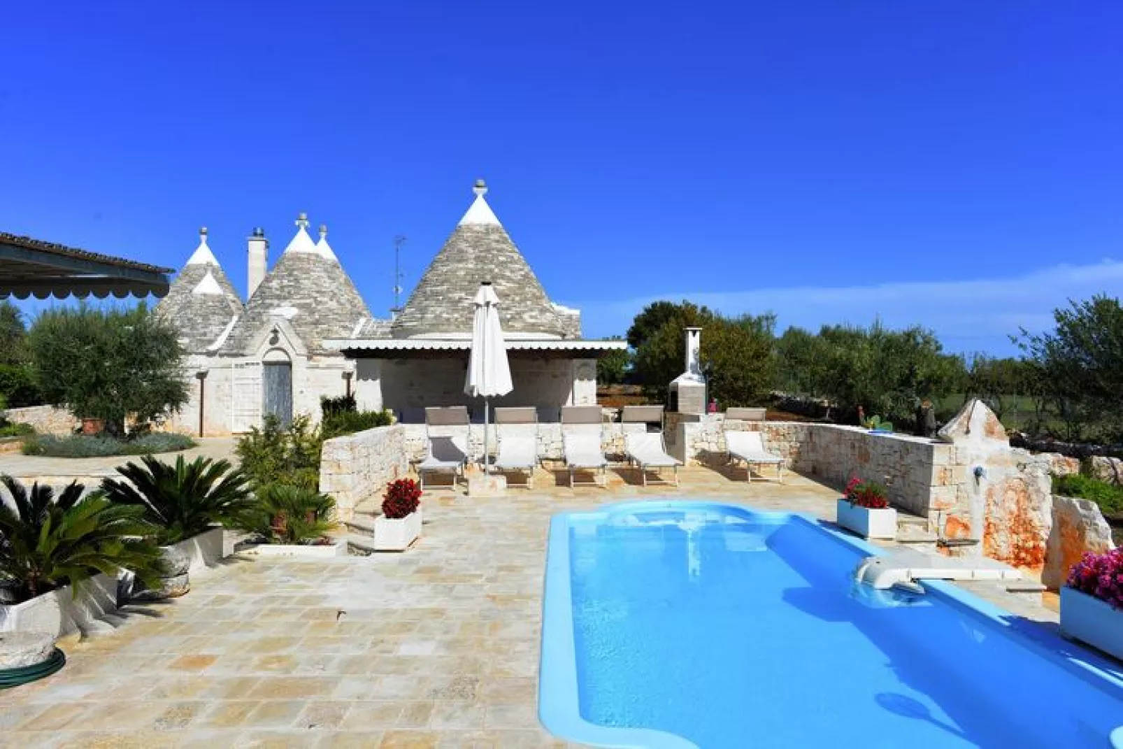 Holiday home Cisternino-Trullo Ulivo Antico-Zwembad