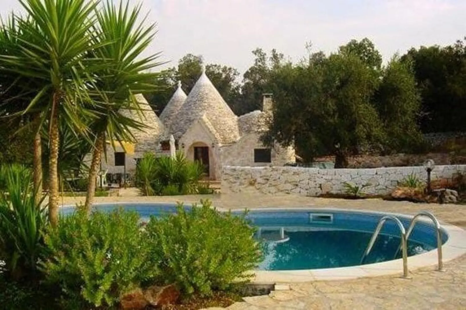 Ferienhaus Cisternino - Type Trulli Contrada Barbagiulo-Zwembad