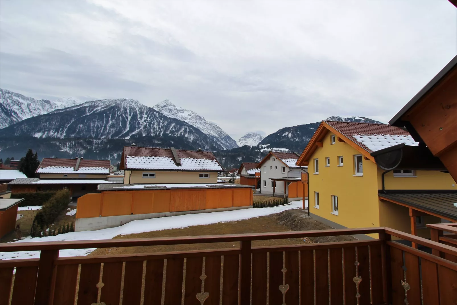 Chalet Steinbock-Uitzicht winter