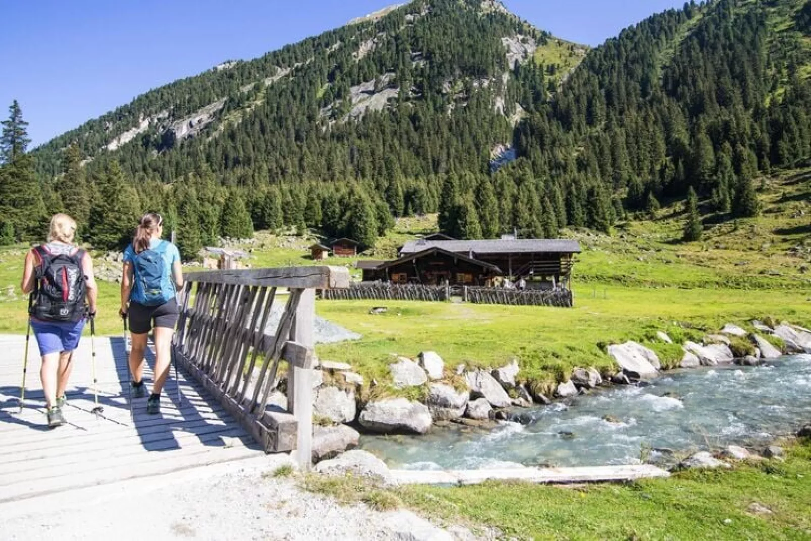 Ferienhaus Bachmaier-Gebieden zomer 5km