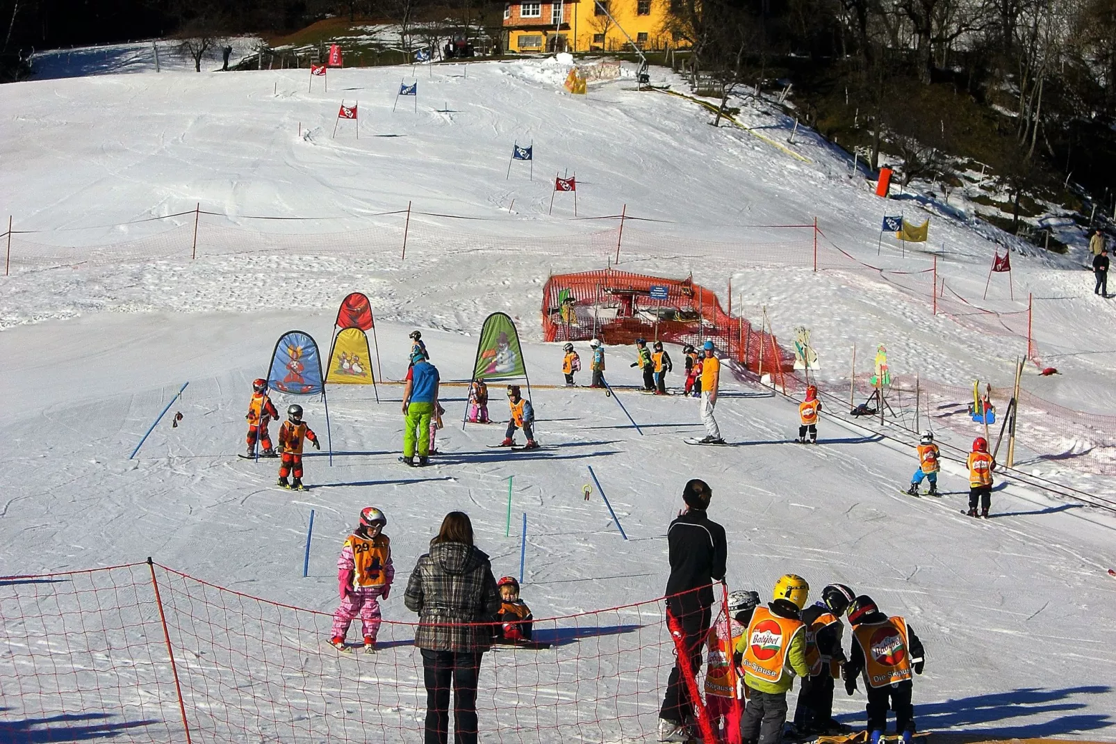 Chalet Steinbock-Gebied winter 5km