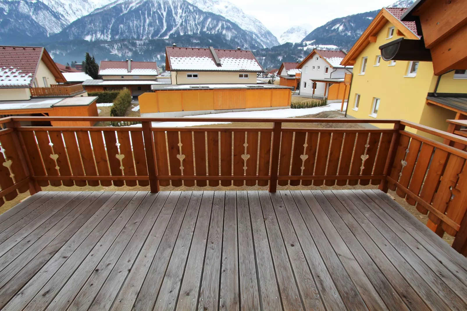 Chalet Steinbock-Terrasbalkon