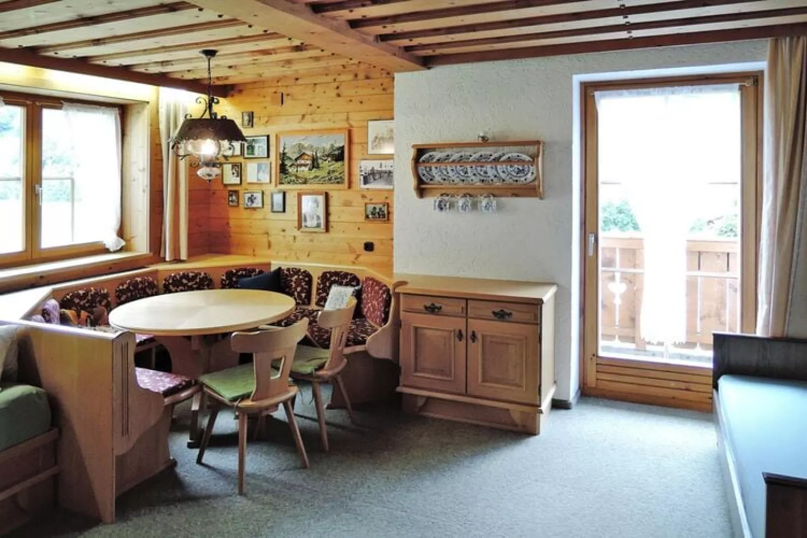 Holiday flats Maria, Fusch-Typ A intern-Woonkamer