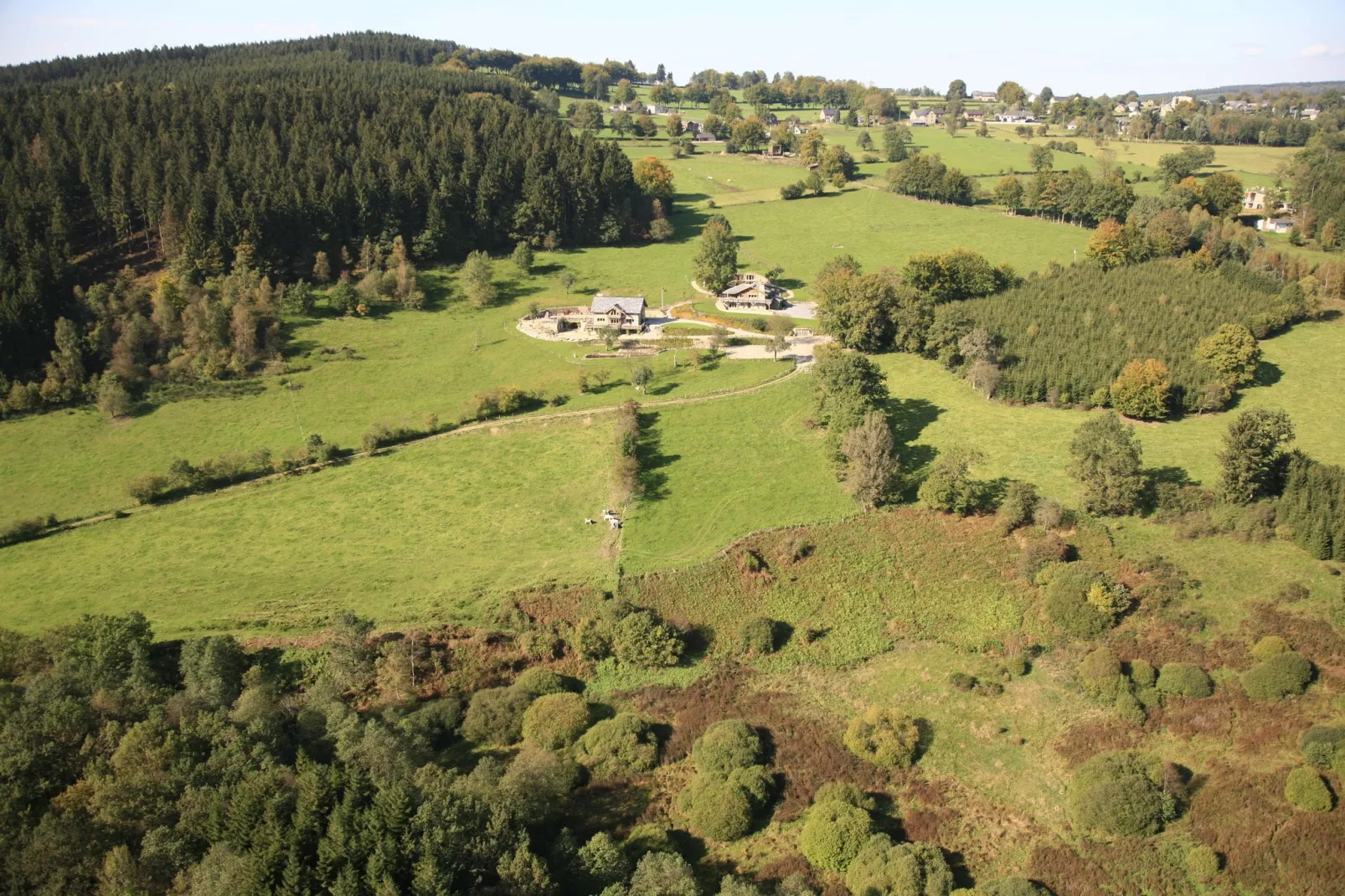 Chalet de la Source-Gebieden zomer 1km