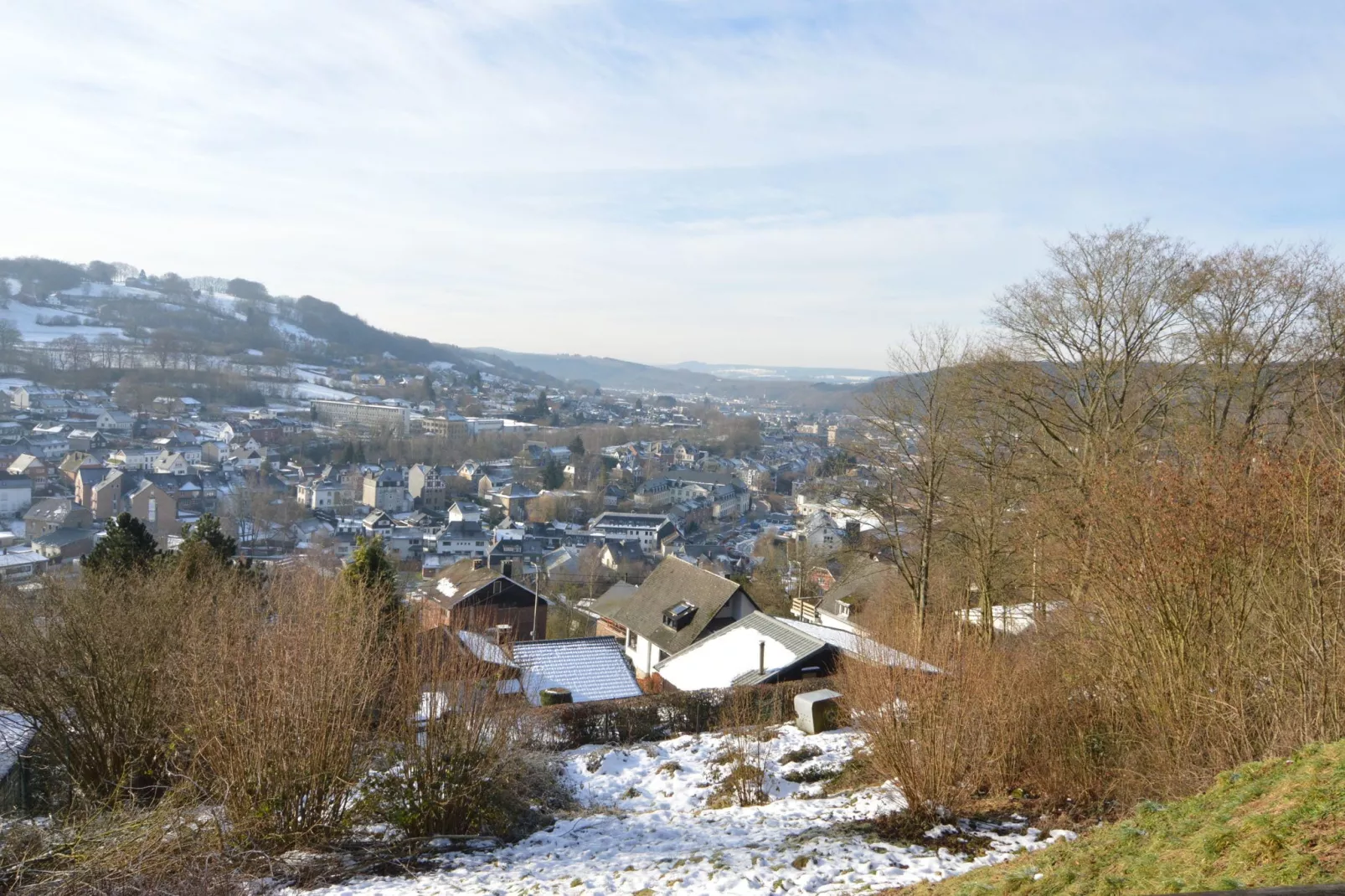 Balcon de Malmedy-Uitzicht winter