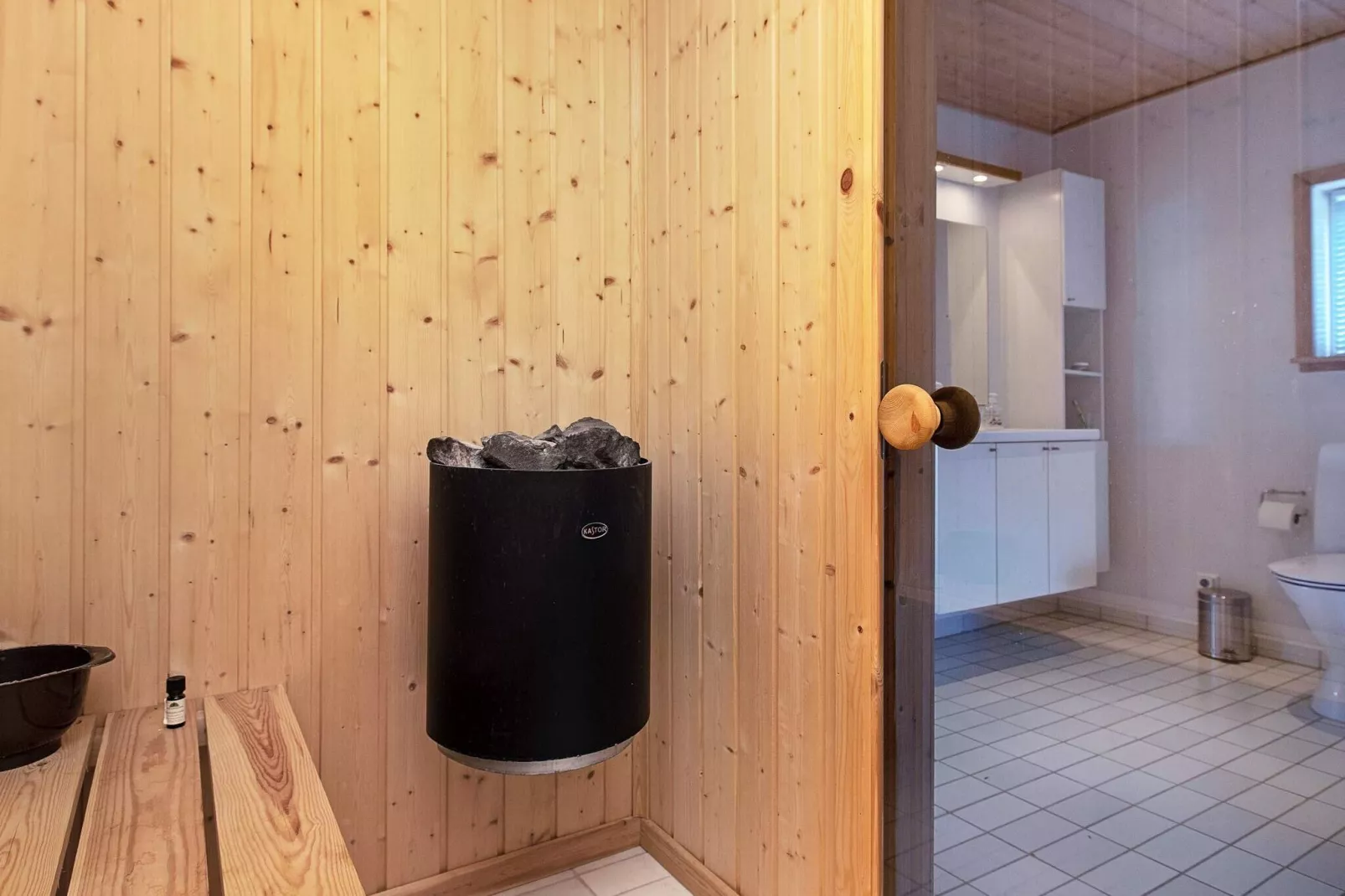 6 persoons vakantie huis in Væggerløse-Sauna