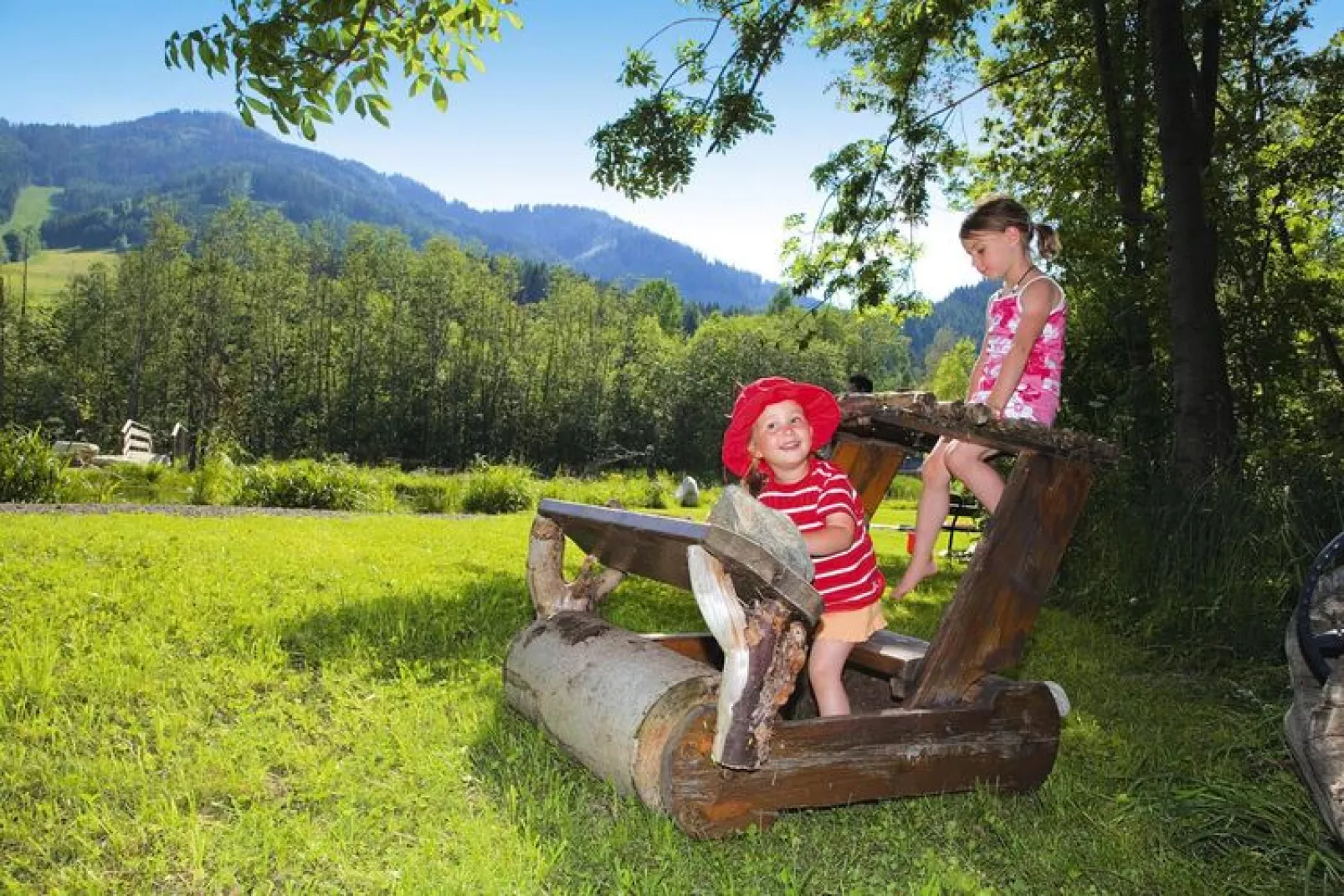 Ferienpark Gaal - Alpenland-Tuinen zomer