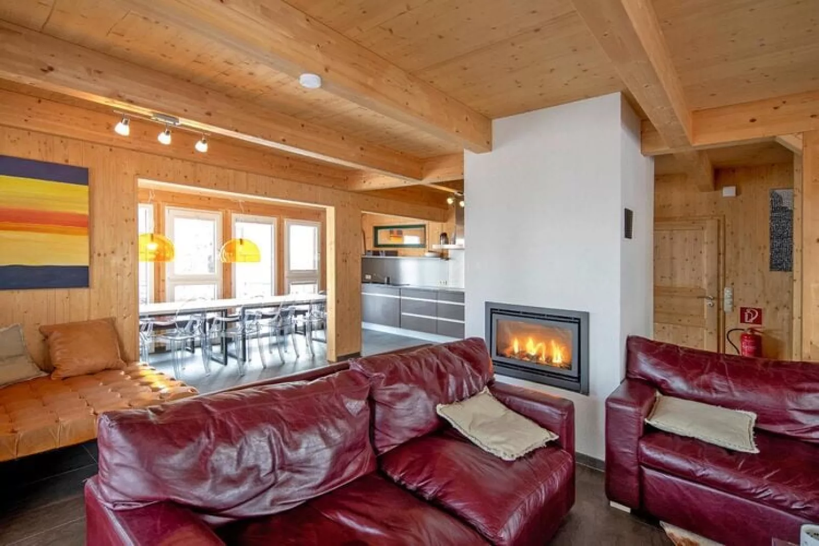 Holiday resort Alpenpark Turracher Höhe, Turracher Höhe-Haus A-Woonkamer