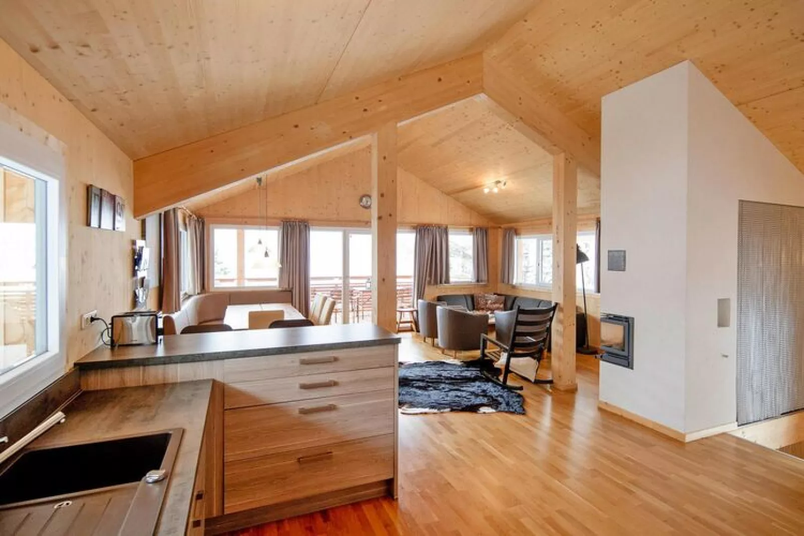 Holiday resort Alpenpark Turracher Höhe, Turracher Höhe-Haus B-Keuken