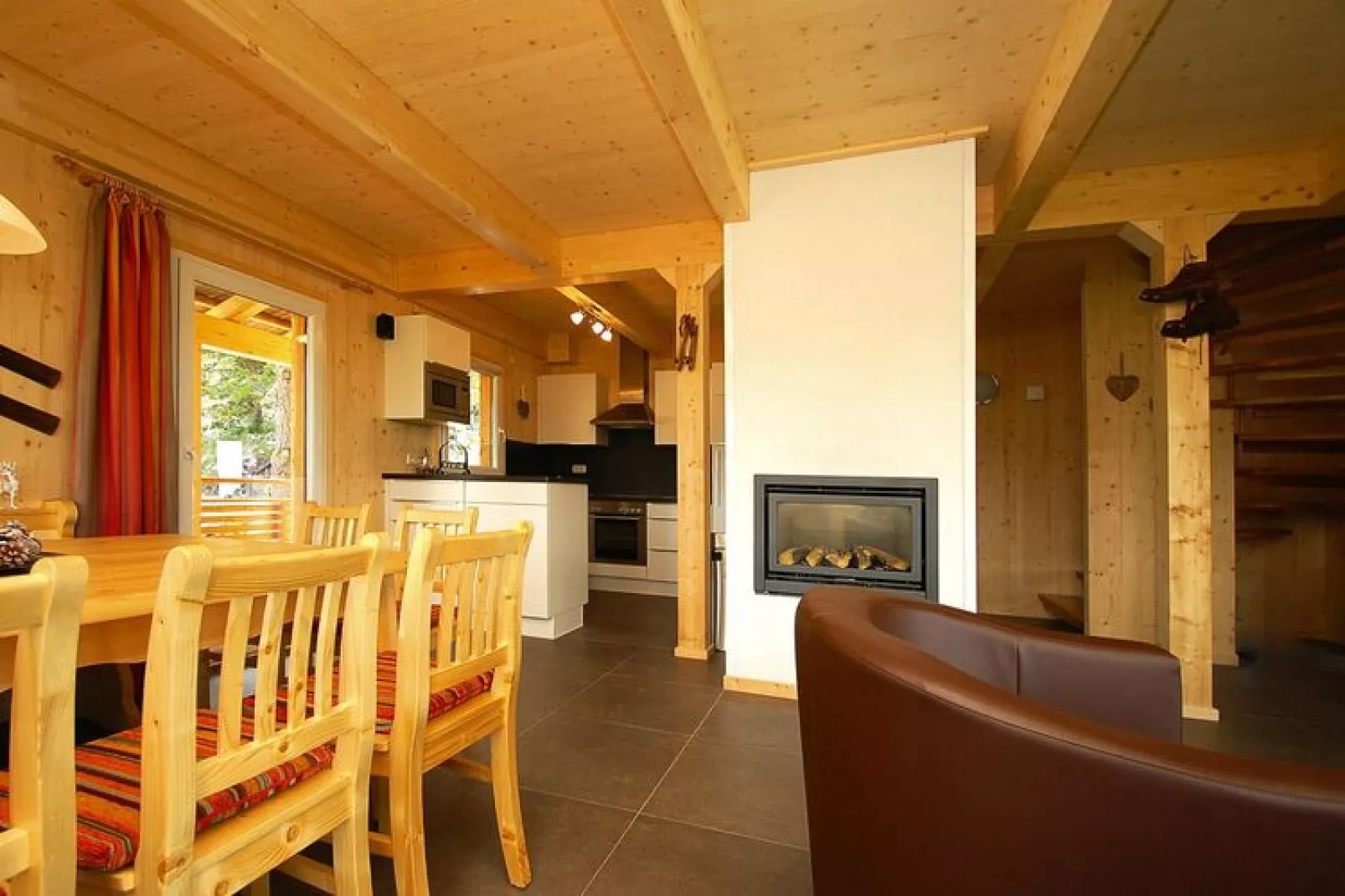 Holiday resort Alpenpark Turracher Höhe, Turracher Höhe-Haus B-Woonkamer