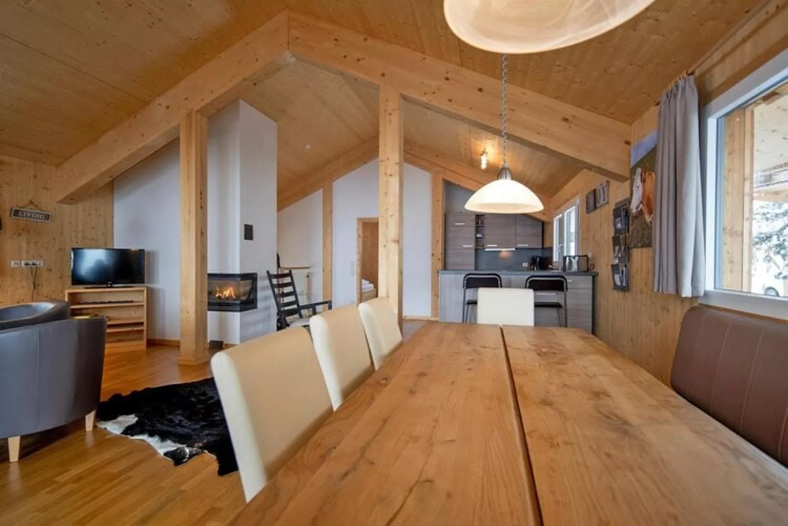 Holiday resort Alpenpark Turracher Höhe, Turracher Höhe-Haus B-Woonkamer